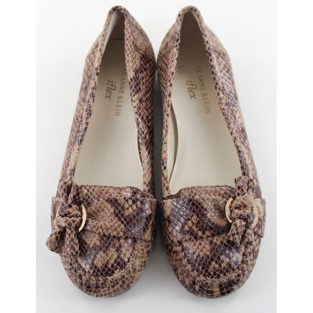 Anne Klein Kismet Brown Loafer Flats Womens Size 6